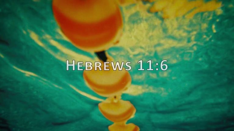 Hebrews 11:6, Holy Bible, NIV